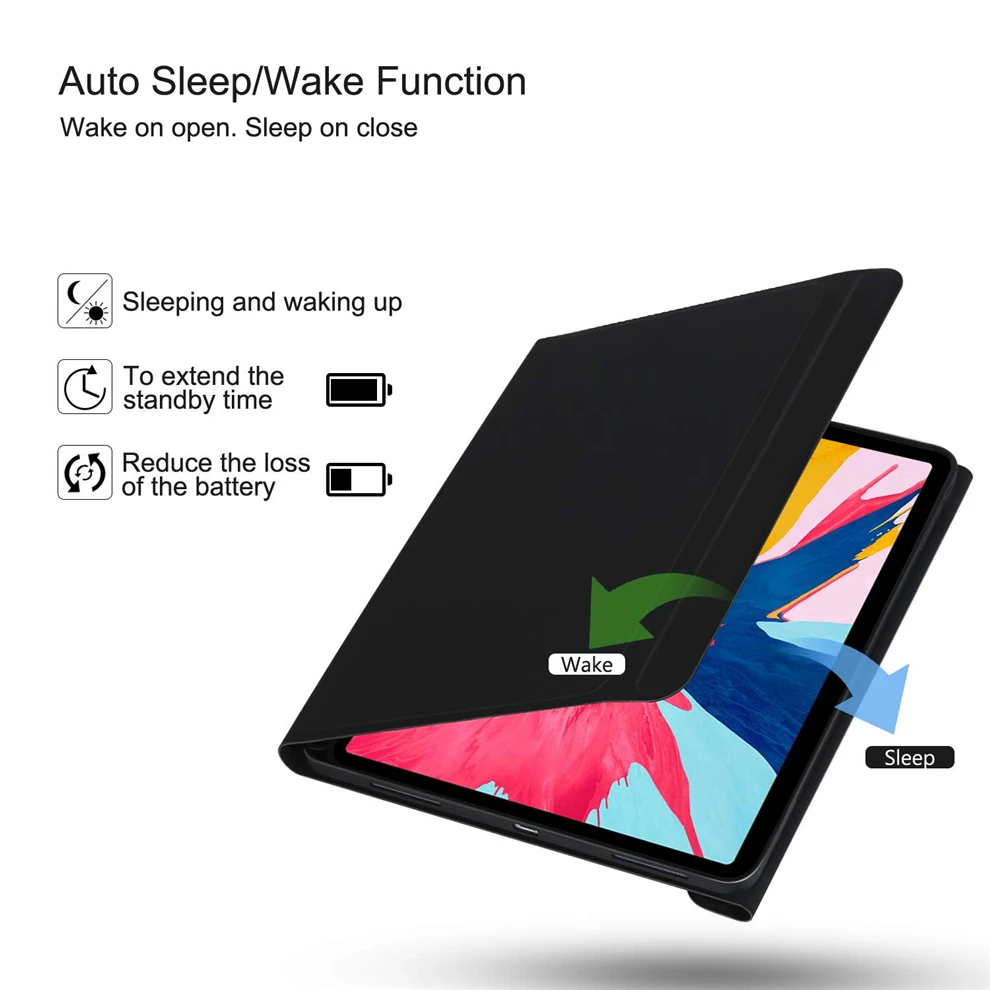 Новый Bluetooth чехол с клавиатурой для Apple iPad 5th 6th Air 9 7 2013 2014 Pro 10 5 11 0 12 2016 2017 2018 FCC RoHS CE |