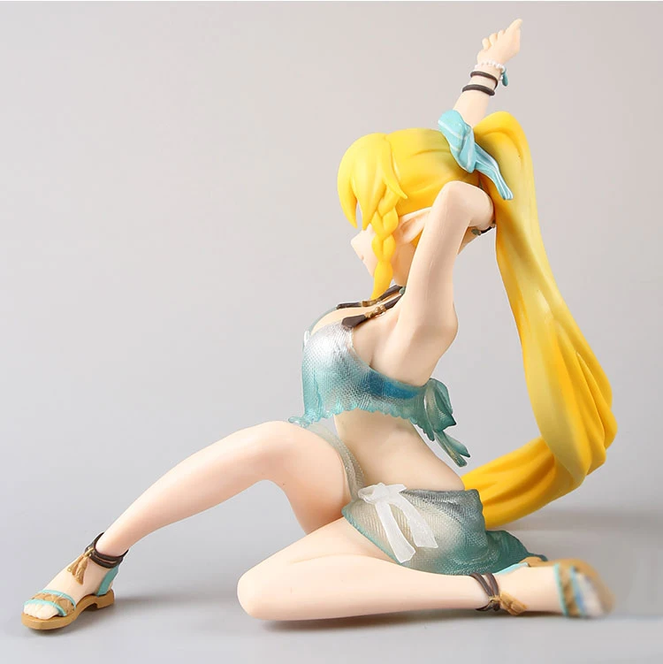 PrettyAngel-Подлинная Коллекционная Фигурка Banpresto EXQ Sword Art Online Memory Defrag Leaf | Игрушки и