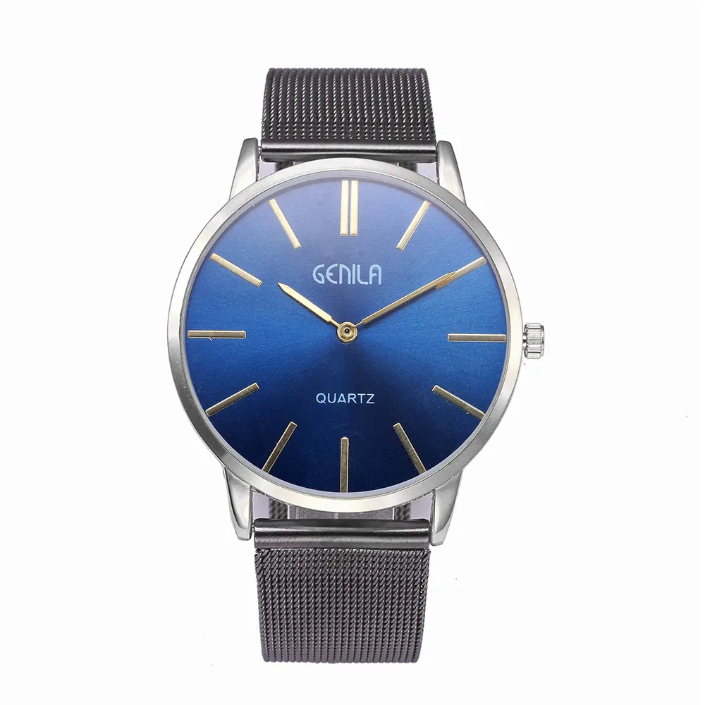 Женские модные классические золотые кварцевые наручные часы из нержавеющей