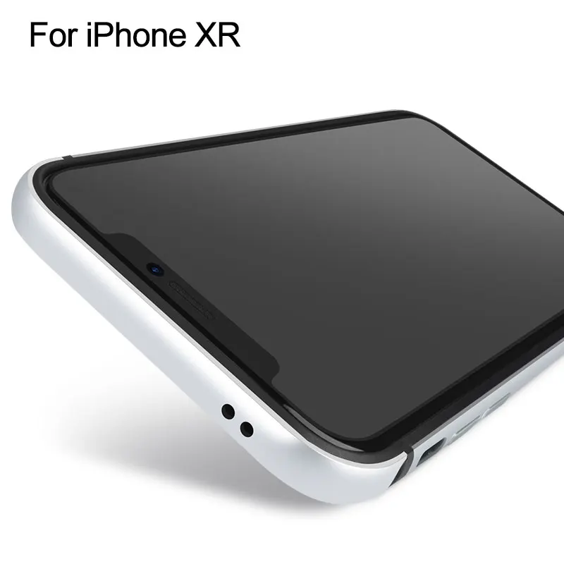 For iPhone XR Ascromy для iPhone X чехол-бампер люксовый бренд противоударный золотой красный противоударный чехол s для Apple iPhone XS Max XR 11 Pro Аксессуары - Цвет: For iPhone XR