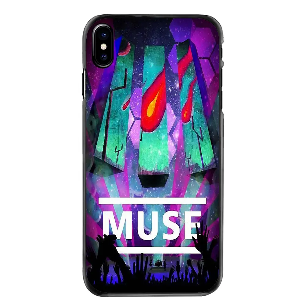 Muse British rock band poster For Sony Xperia X XA XZ M2 M4 M5 C3 C4 C5 T3 E4 E5 Z Z1 Z2 Z3 Z5 Compact Plastic Black Cover Case |