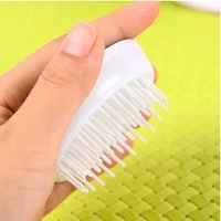 cleaning hair shampoo massager brush scalp comb head massage pet shower body stress relax silicone tool health therapy care