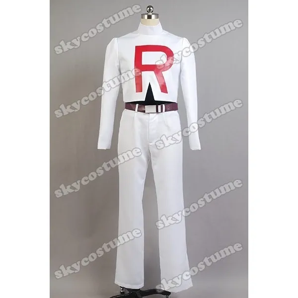 Ракета с командой покемонов Джеймса Хэллоуин аниме косплей костюм для мужчин |