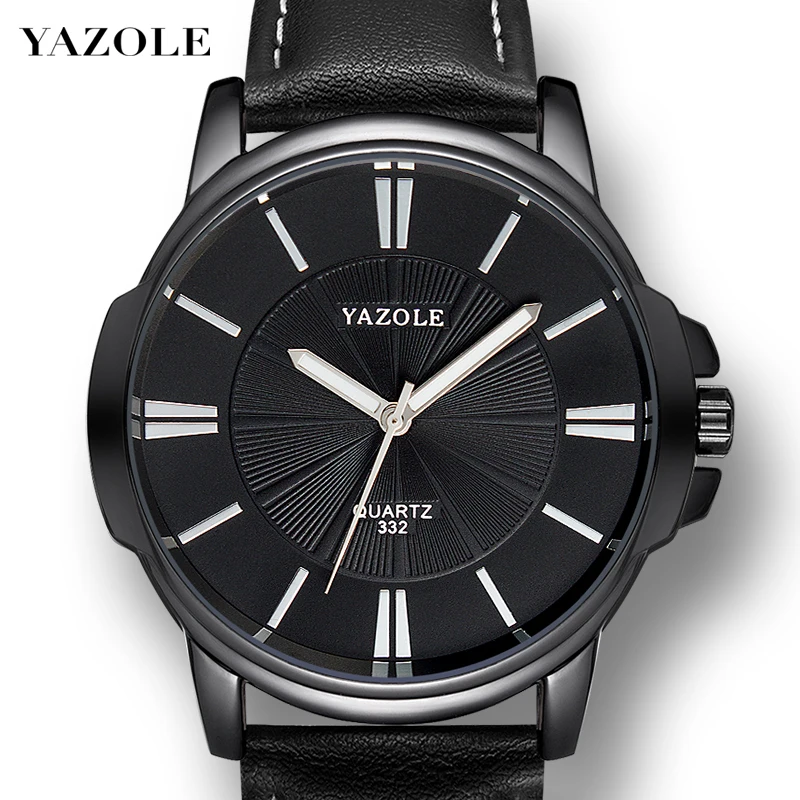 Наручные часы Yazole 2018 мужские кварцевые лучшие брендовые Роскошные наручные