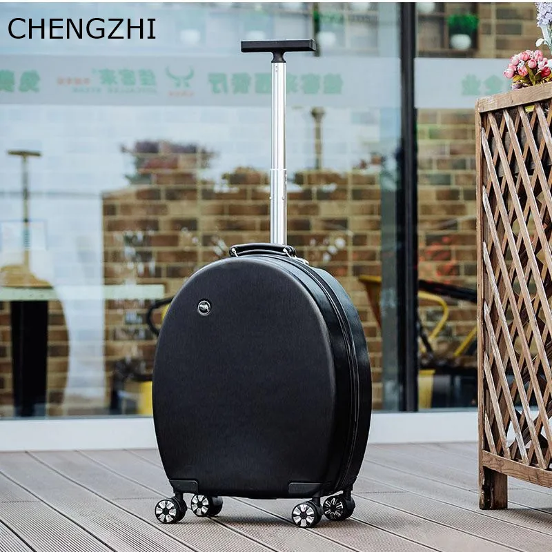 CHENGZHI NEW 20&quotInch ABS+PC Rolling Luggage Spinner Trolley Girls Carry On Suitcase Travel With Wheels | Багаж и сумки