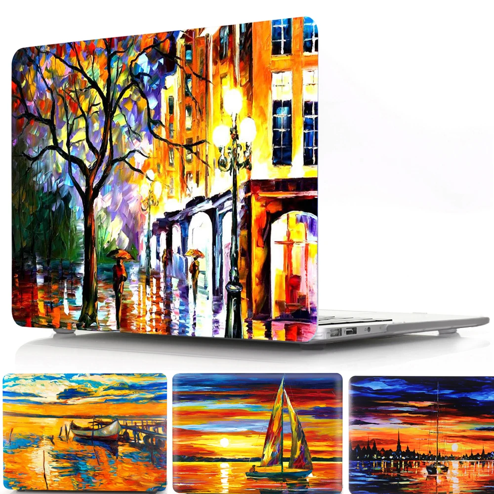 Чехол Carry360 с масляной печатью для 2018 нового Apple Macbook Air Pro Retina Touch Bar 11 12 13 15 дюймов