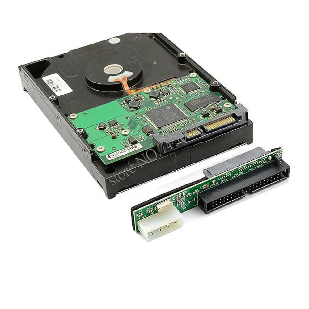 Бесплатная доставка 7 + 15Pin Женский SATA SSD HDD жесткий диск для IDE 3 5 дюйма 40 Pin Мужской
