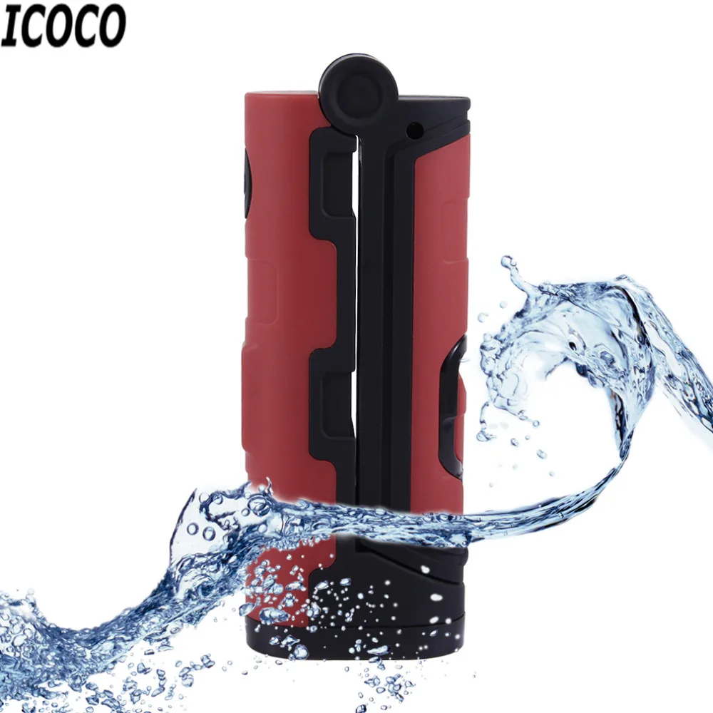 ICOCO 1 шт. портативный наружный водонепроницаемый складной супер яркий фонарик и