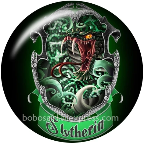 A3323 Фильм Мультфильм hp Лев змея Орел стеклянная кнопка оснастки ювелирные изделия DIY круглые фото Кабошоны с плоской обратной стороной DA1275 - Окраска металла: A3323
