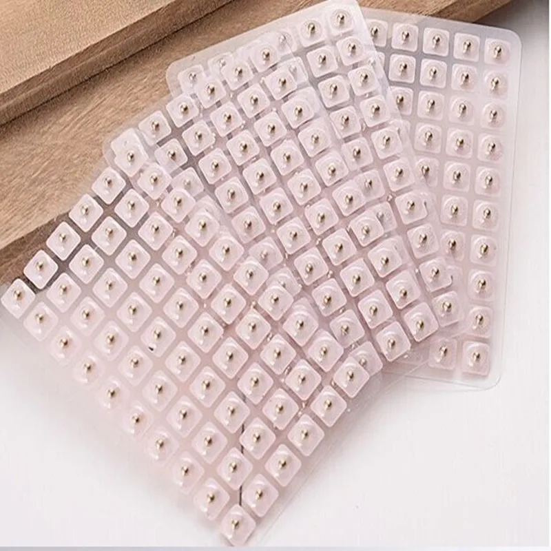 Лидер продаж! 600 шт. магнитотерапия семена уха наклейки ухо иглоукалывание иглы