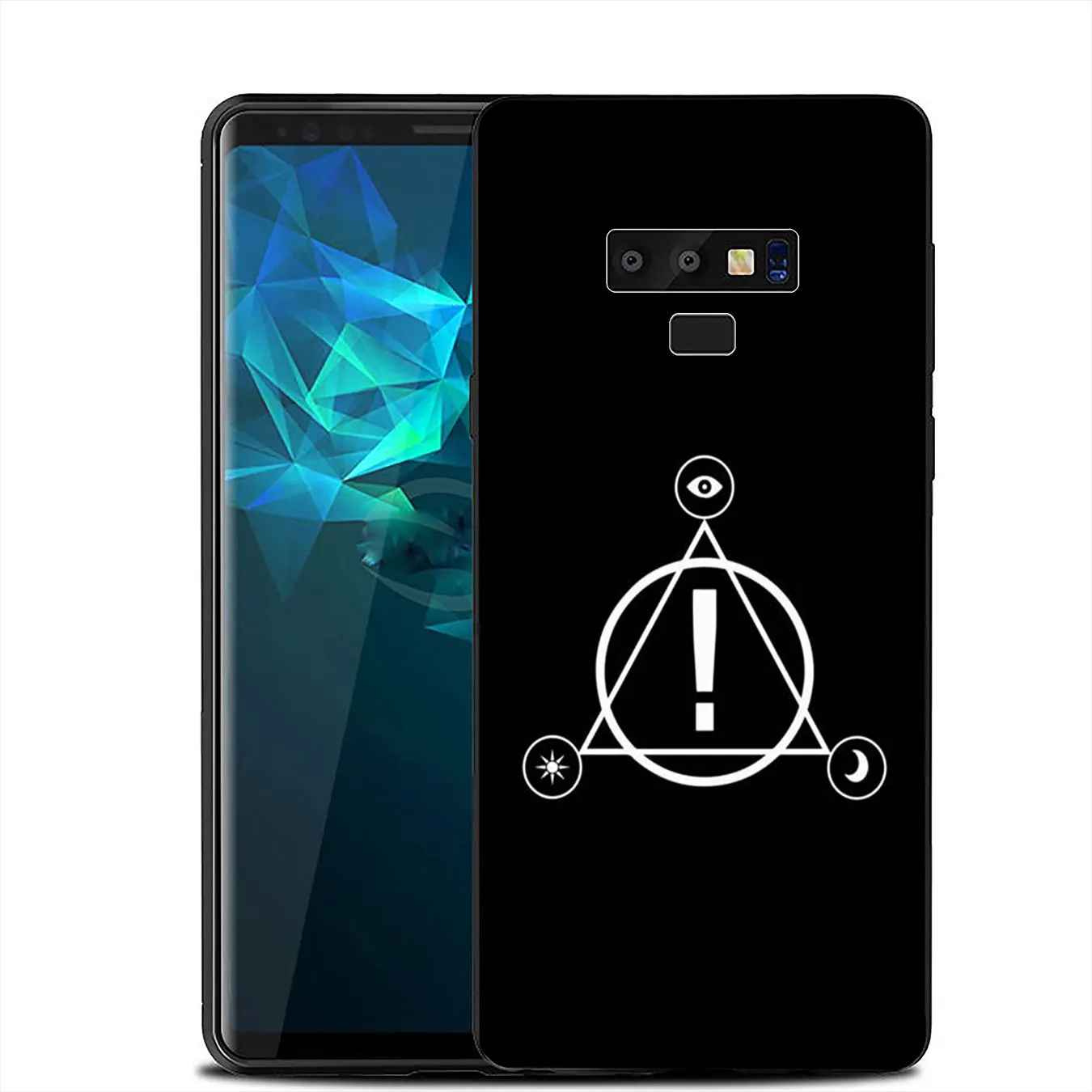 IYICAO Panic! Мягкий силиконовый чехол для Samsung Galaxy A6 A9 A8 A7 2018 A3 A5 2016 2017 Note 9 8 10 Plus Lite |