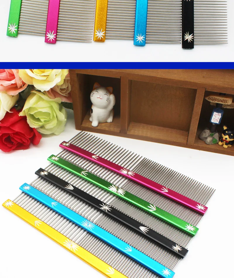 Расческа для домашних питомцев 25/20 см 5 цветов|pet dog|comb petcomb dog |