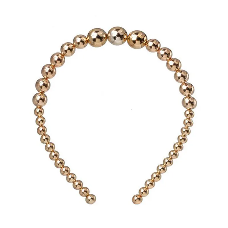 1PC Unique Hair Accessories Pearl Headband for Women Elegant Headband Wild Personality Fashion Pearl Girls Hair Headwear