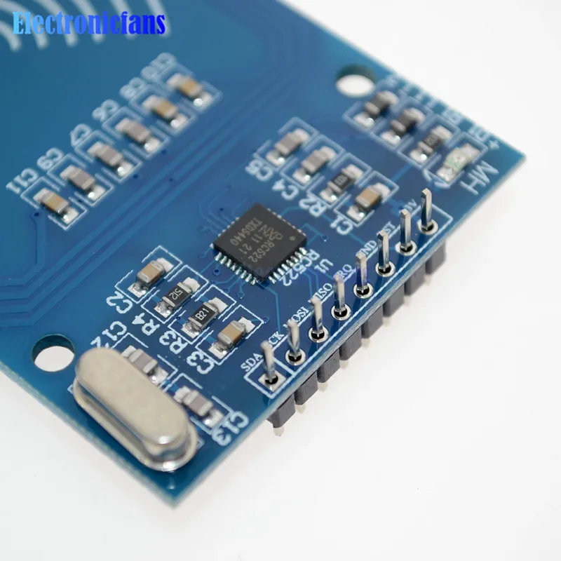 Модуль считывания карт diymore 5 шт. MFRC 522 RC522 RFID RF IC S50 SPI комплект датчиков 3 В