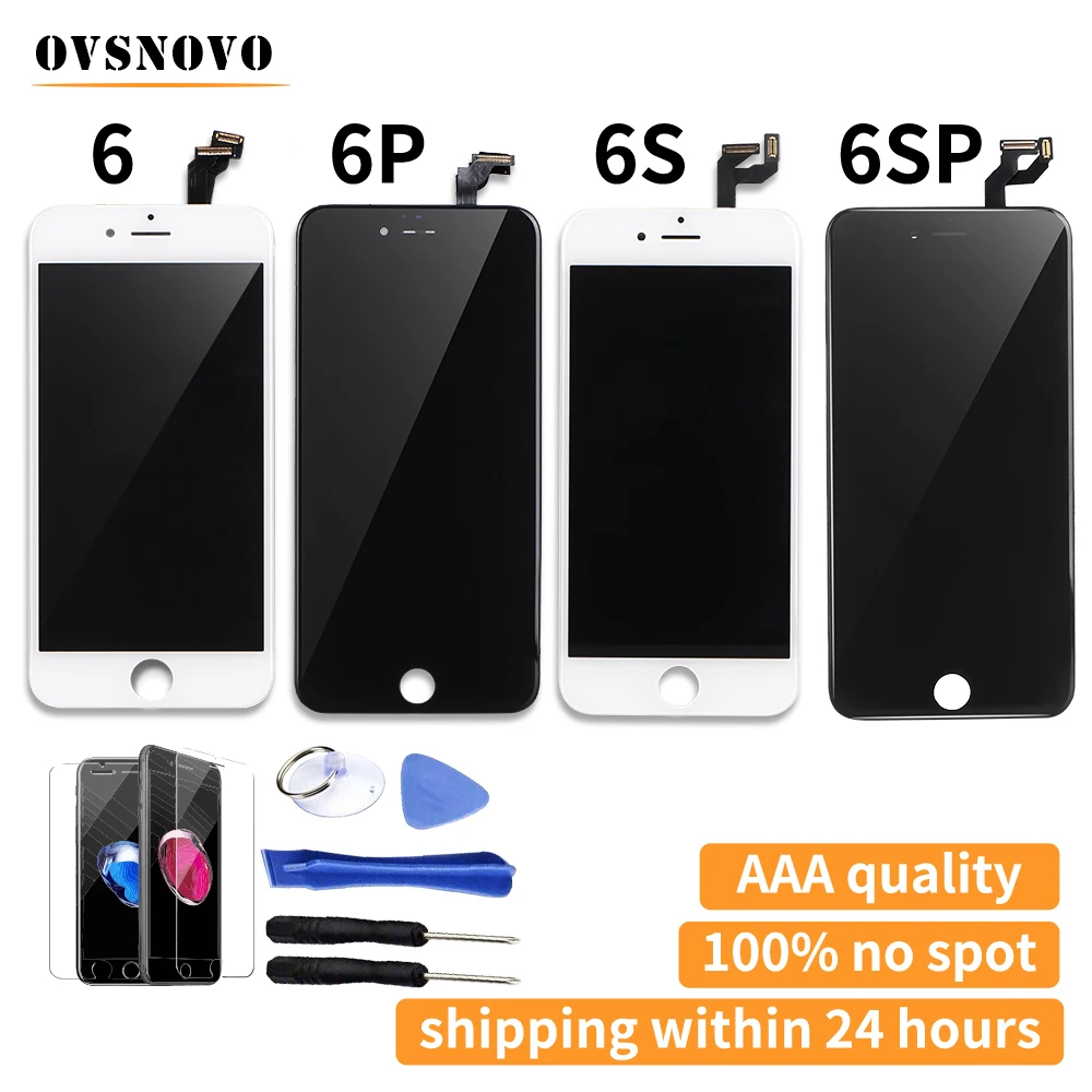 ЖК дисплей ecran для iPhone 6 сменный сенсорный экран 5 6s plus инструмент сборки