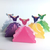 50pcs girls princess candy box baby shower favor birthday box present kids party decoration wedding box gifts for guests