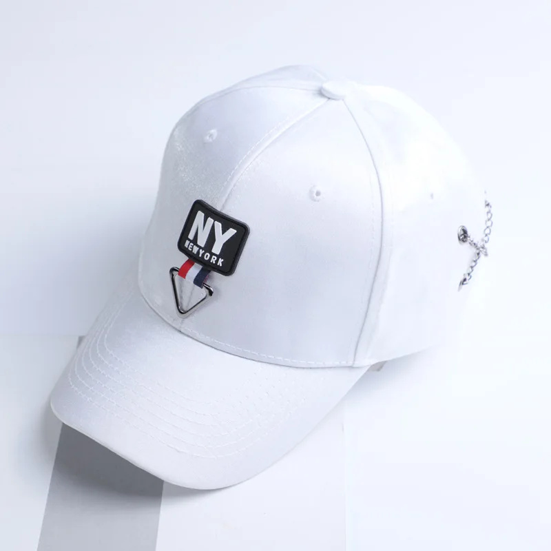 Новинка 2017 Брендовые мужские и женские шапки бейсбольная Кепка Gorras NY черная