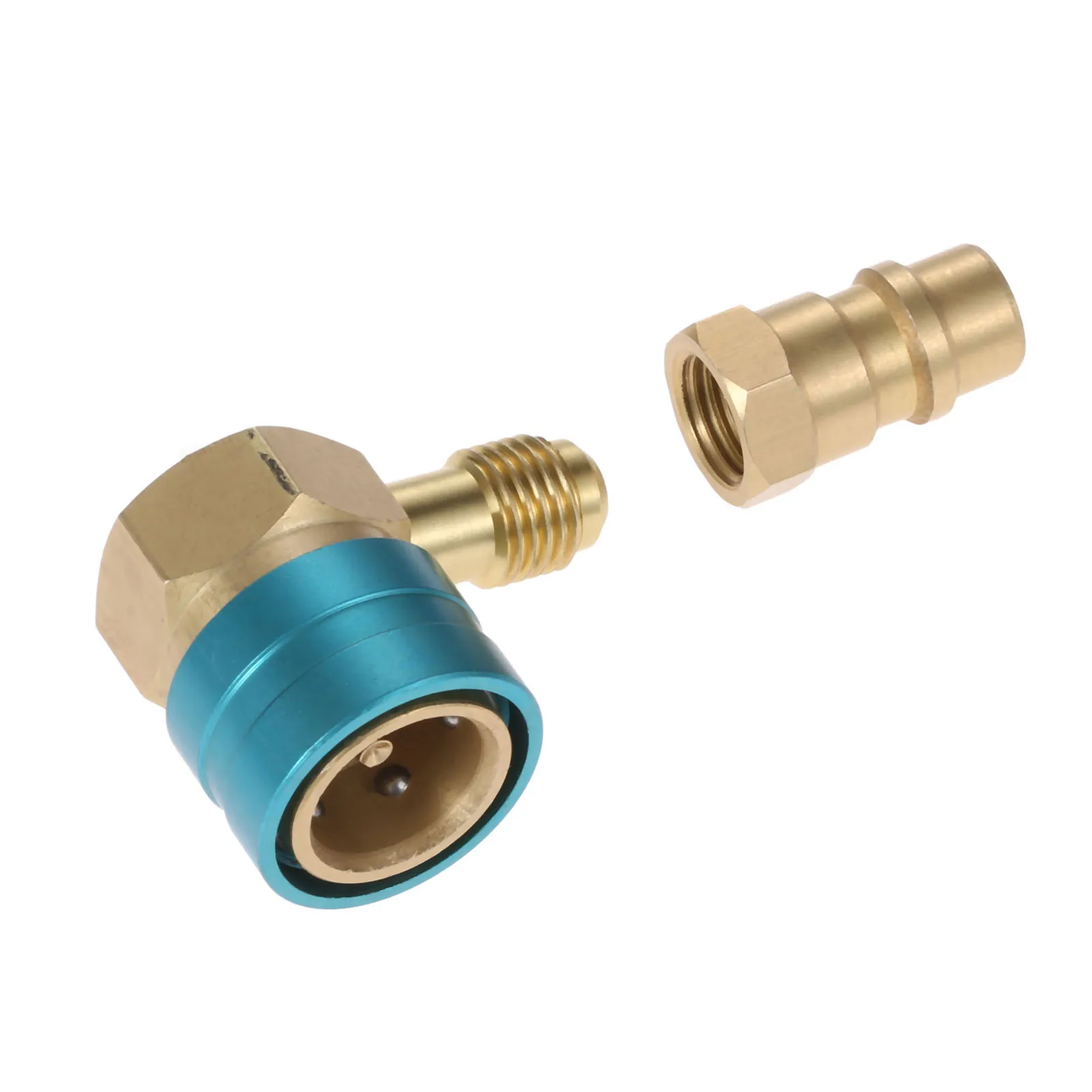 Yetaha низкая сторона R1234yf быстрая муфта 14 мм Женский x 1/4 ''SAE мужской R12 к R134a