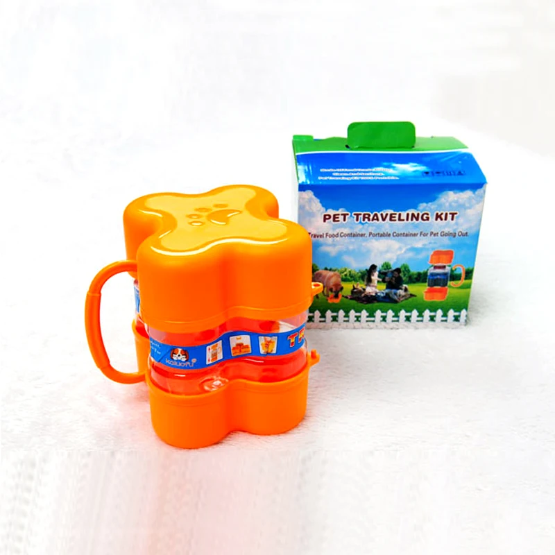 Набор для путешествий домашних животных переносное ведро хранения кошек и собак