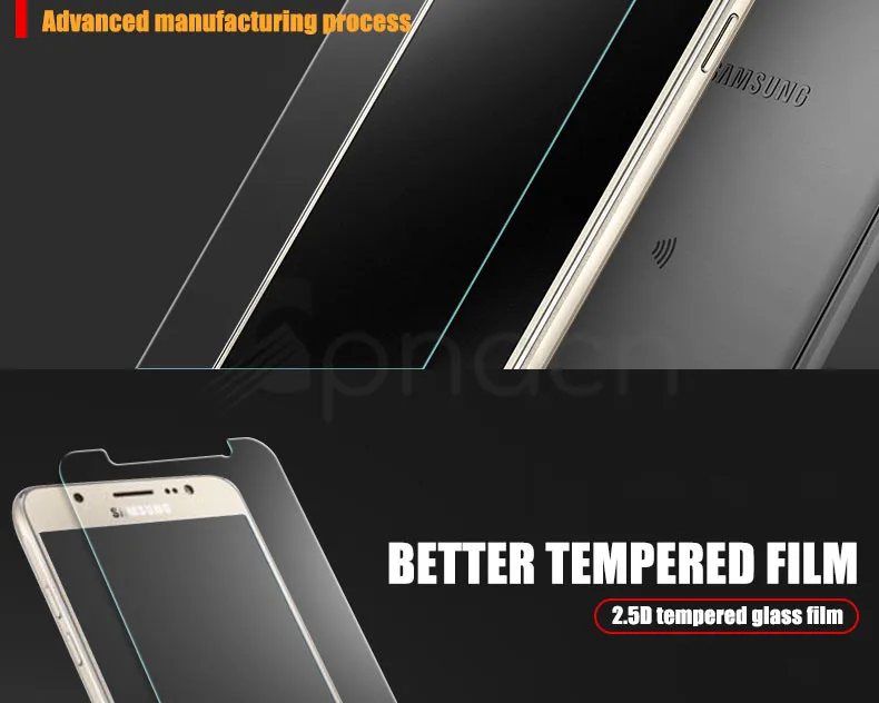 GPNACN с уровнем твердости 9H 0,22 мм закаленное Стекло для samsung Galaxy J3 J5 J7 A3 A5 A7 J510 J710 Экран защитная плёнка для НУА Вэй