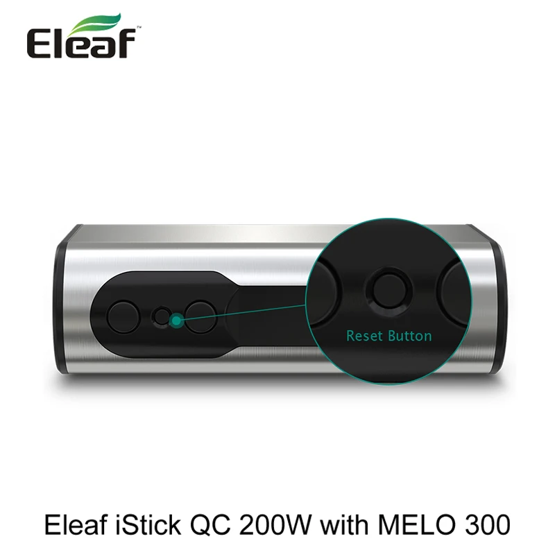 Оригинальный Eleaf istick QC Комплект 200 Вт с Melo 300 комплект 5000 мАч встроенный