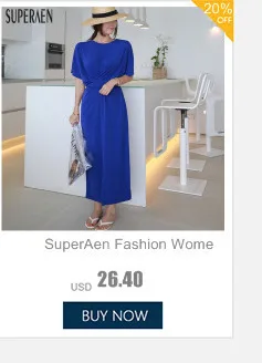 SuperAen, новинка, Европейское женское платье, модное, хлопок, повседневное, одноцветное, женское платье, летнее, короткий рукав, плюс размер, плиссированное платье
