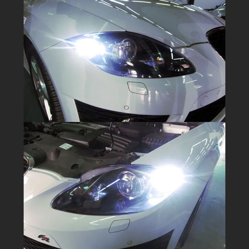 2X ошибок высокой Мощность Светодиодный дневной светильник для Seat LEON Alhambra Leon Cupra