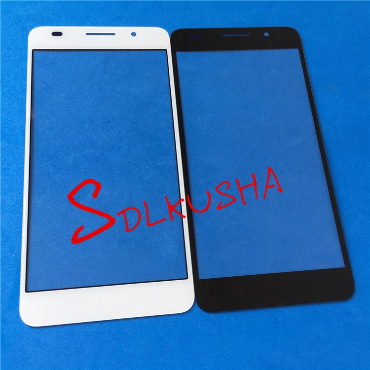 10 шт. передний внешний экран стекло объектив Замена Сенсорный для Huawei Honor 6 H60 L01 L02