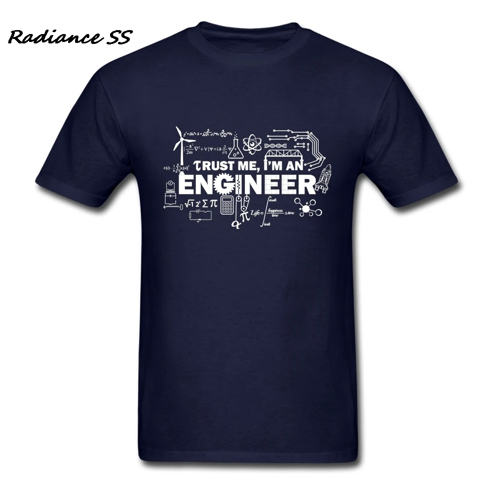 Мужская футболка с коротким рукавом Trust Me I'm An Engineer дизайнерские хипстерские
