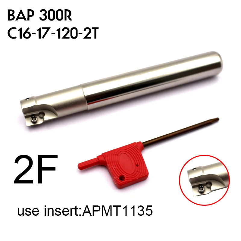 BAP 300R C16 17 120 2T длинный диаметр мм фреза держатель инструмента Для APMT1135