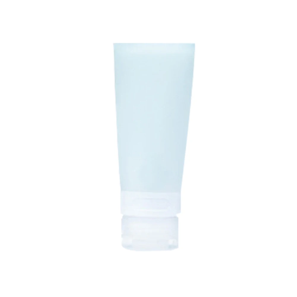 White 60ML Пустые Силиконовые бутылки для путешествий лосьон шампунь Тюбик-Контейнер Косметический портативный - Цвет: White 60ML