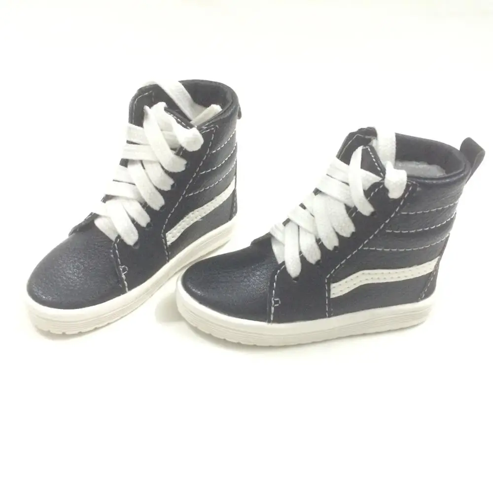 

BEIOUFENG 1/3 1/4 Uncle Size BJD Shoes Causal Gym Shoes for Dolls Accessories,PU Leather Sports Shoes Footwear for Puppet Doll