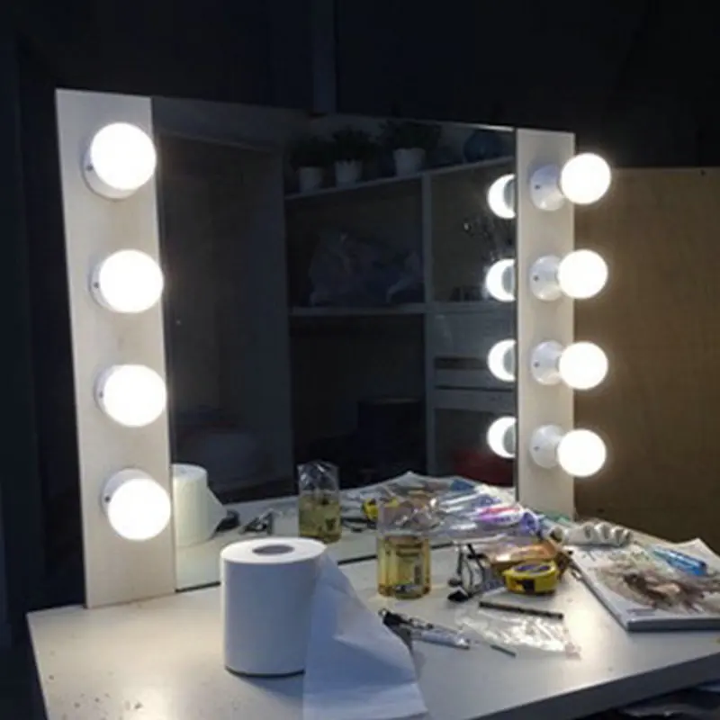 Artpad легко установить зеркало LED свет 5/10/15/20 шт E26 E27 гардеробная Косметическая