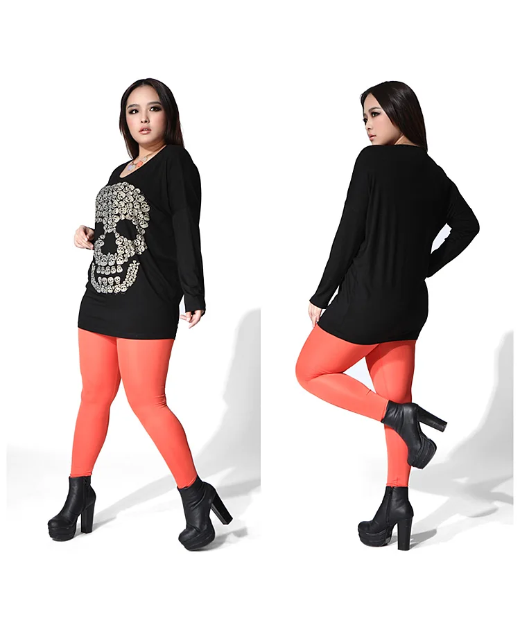 Горячая распродажа! Женская футболка с рукавом летучая мышь|diamond skull|skull printhot sale |