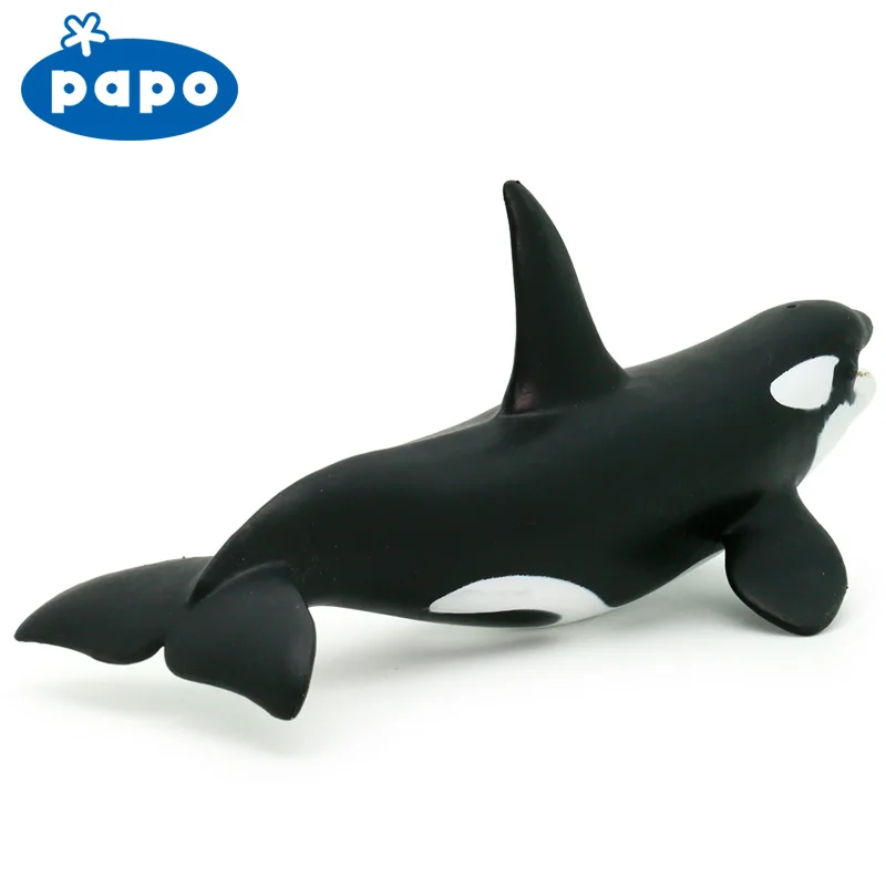 Papo ocean animal искусственная модель животного убийца КИТ ребенок ручная работа |