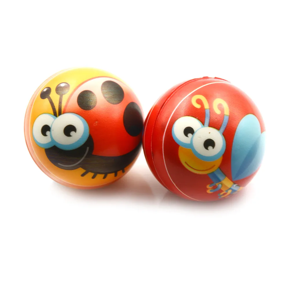 

6.3CM PU Foam Bouncy Snails Ball Adult Decompression Toys Sponge Ball Toys