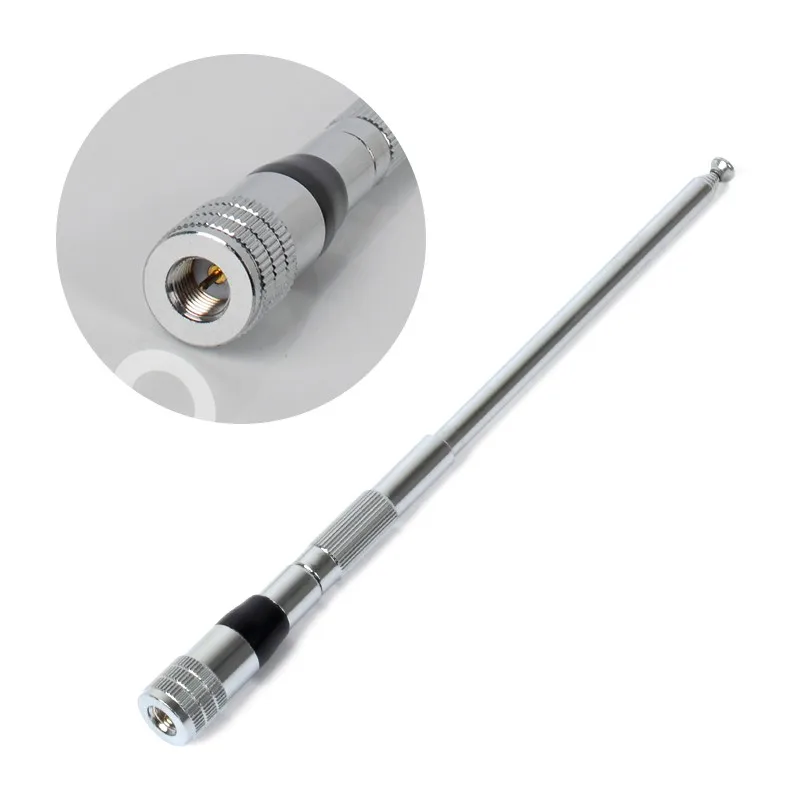 8 шт. HYS TCS JG 3 150 25J SMA male антенна 174 136 МГц двухстороннее радио телескопическая с BaoFeng