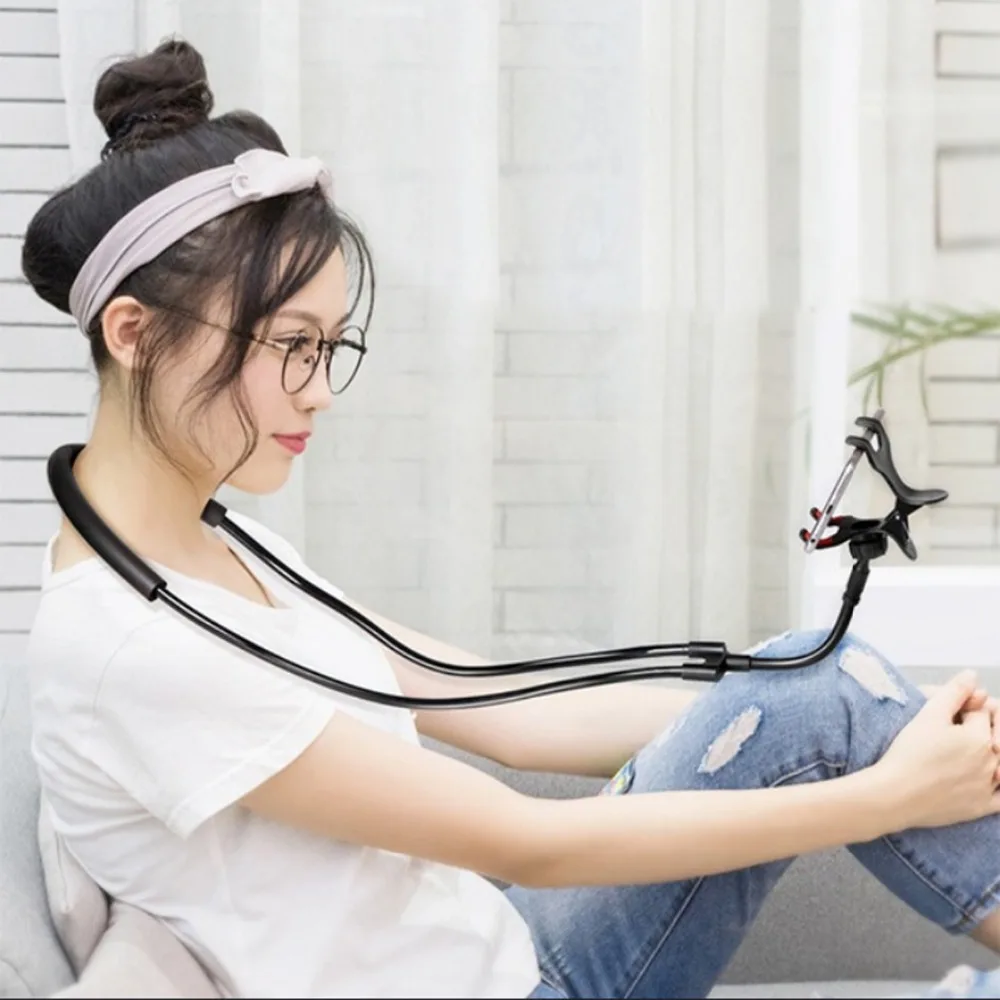 Multi function Smartphone Tablet Bracket Lazy Phone Holder 360 degree Rotation Free To Bend For iPhone Xiaomi Huawei samsung | Мобильные