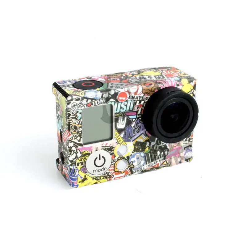 Gopro калейдоскоп Пастер клей на заклёпке кожаные стикер крепление для спортивной