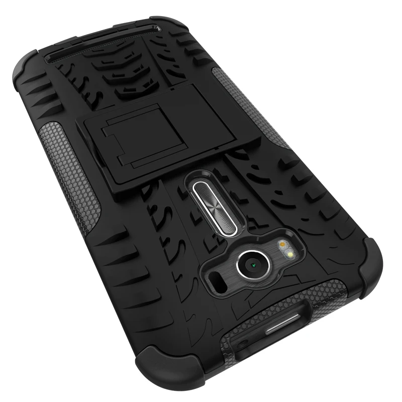 Coque For ASUS Zenfone 2 Laser ZE500KL ZE 500KL ZE500 KL Plastic Box Silicone TPU Bracket Phone Case ASUS_Z00ED Z00ED Cover |