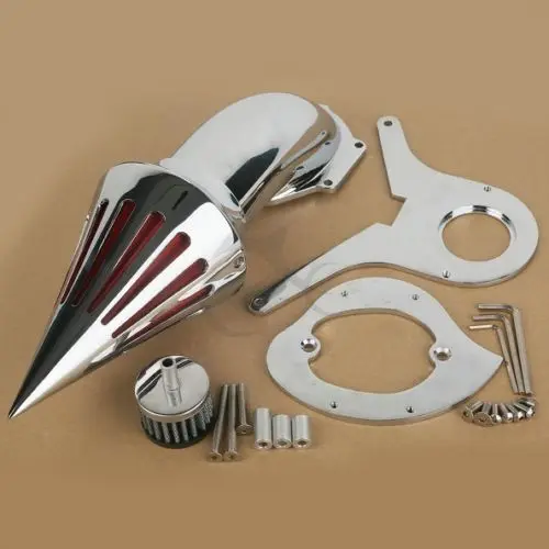 Воздушный фильтр для мотоцикла Honda Shadow Aero VT750 VT750C 2004-2009 2005 2006 2007 2008 хром |