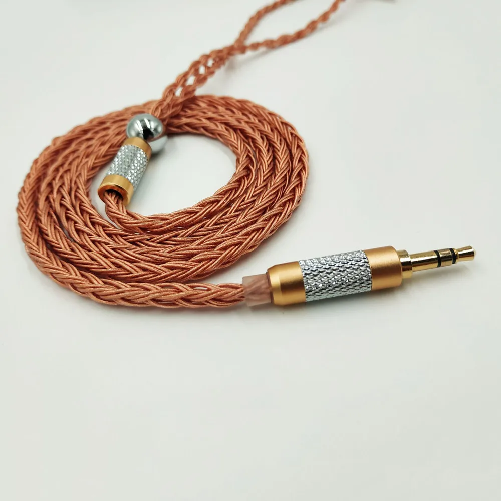 FENGRU DIY JCALLY медь JC16 6N OFC 16 акций 480 ядер наушники Обновление кабель для Shure SE215 IE80 KZ ZST ZSN ZS10 Pro ZSX
