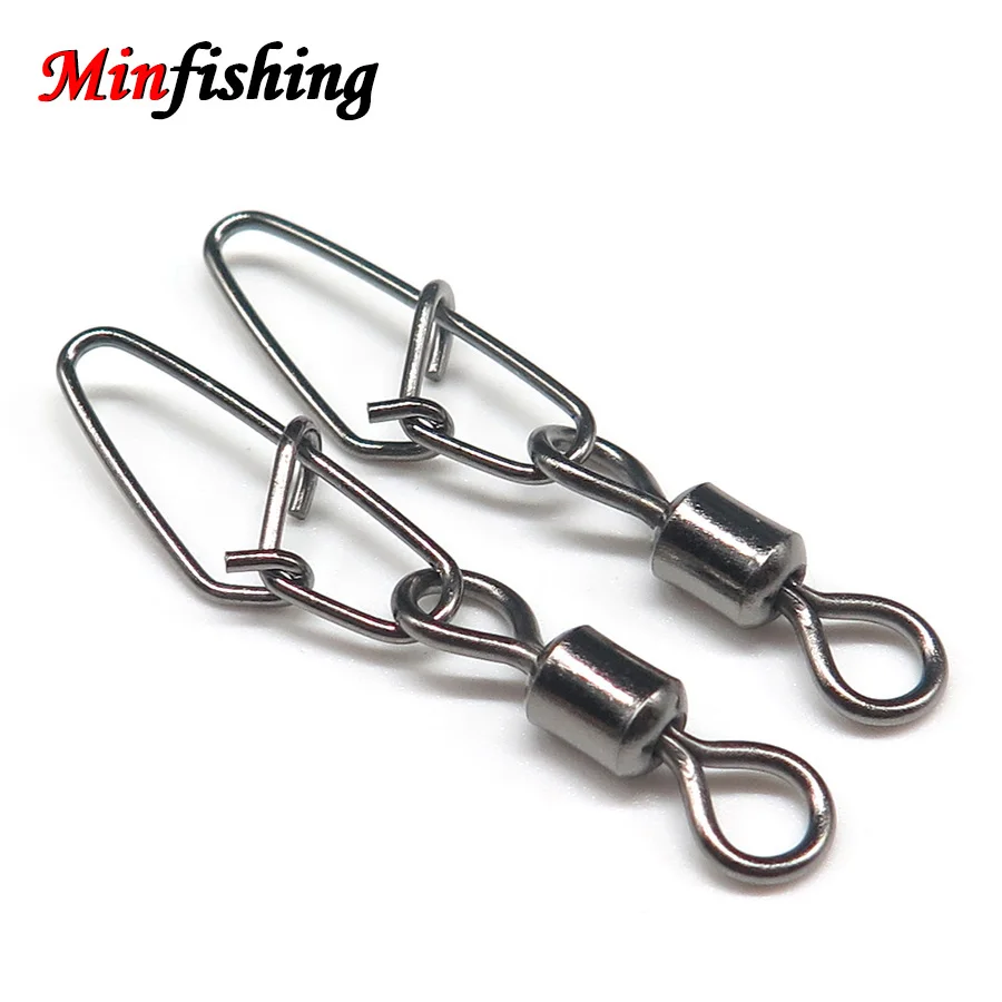 50 шт. рыболовный Вертлюг из нержавеющей стали|swivel ball bearing|swivel bearingswivels fishing |