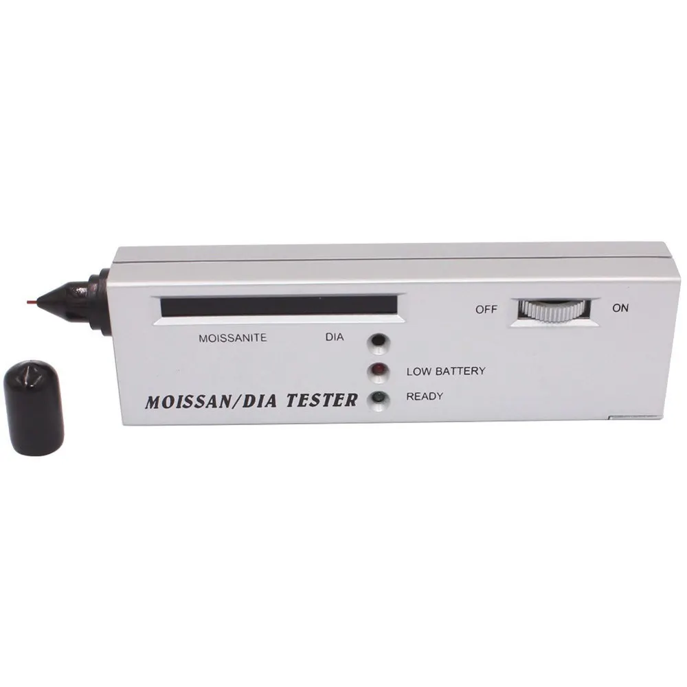 

Non-destructive Diamond Tester LED Diamond Indicator Test Pen Moissanite Selector Diamonds Watcher High Accuracy Portable Tool