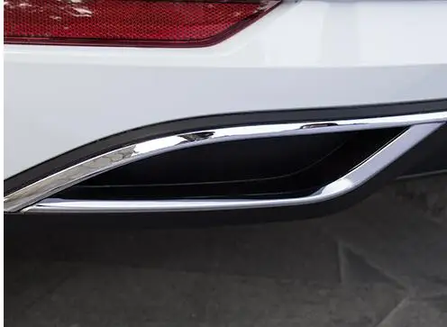 Автомобиль укладки автомобильные аксессуары сзади выхлопная труба планки для