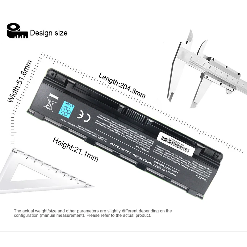 Аккумулятор для ноутбука Toshiba Satellite C800 C850 C870 L800 L830 L850 L855 L870 PA5024U PA5025U 1BRS