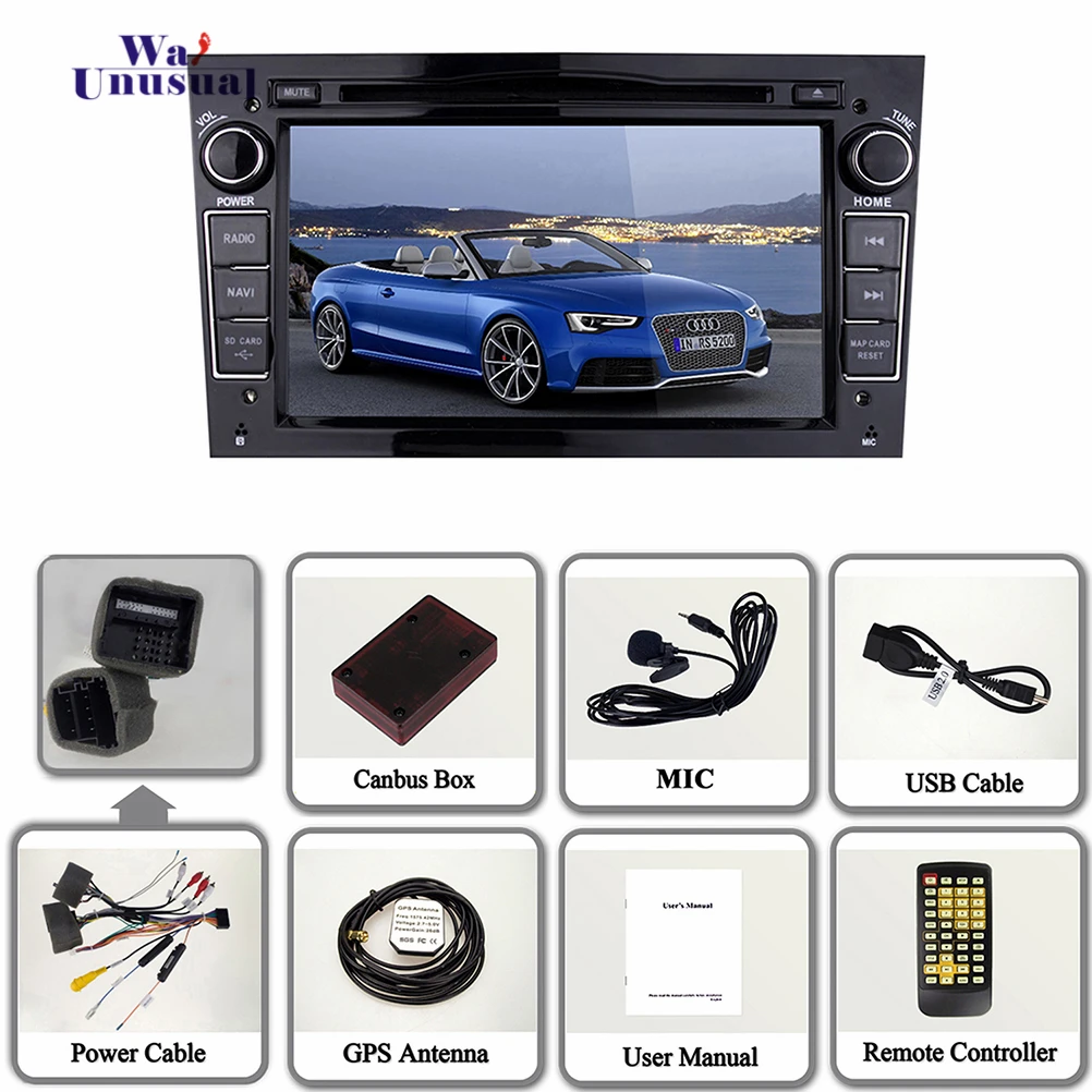 Автомагнитола wanобычная 7 дюймов Android 5 1 для Opel Astra 2004 2009 Vectra 2005 2008 Zafira 2010 с BT WIFI