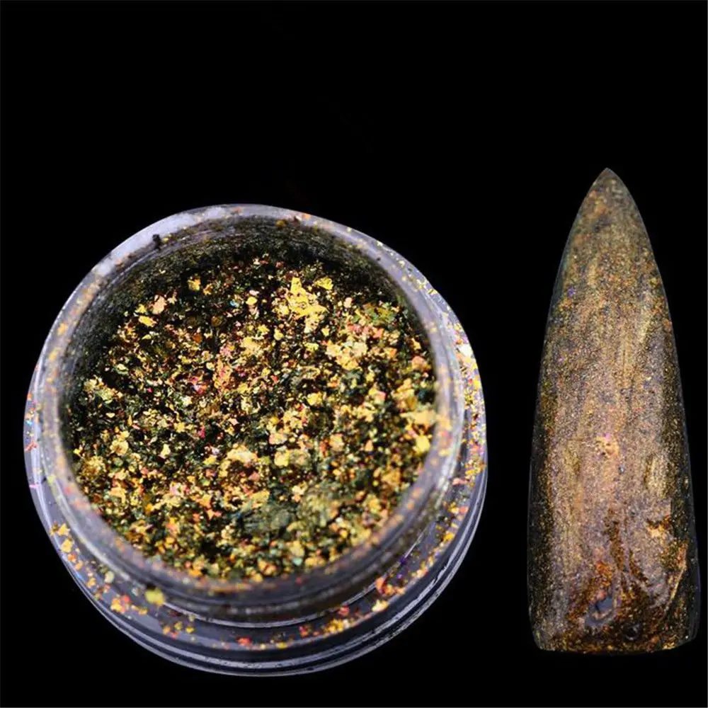 

Chameleon Magic Flakes Nail Powder Glitter Sequin Art Gel Nail Polish Manicure 1PC Fashion New Hot