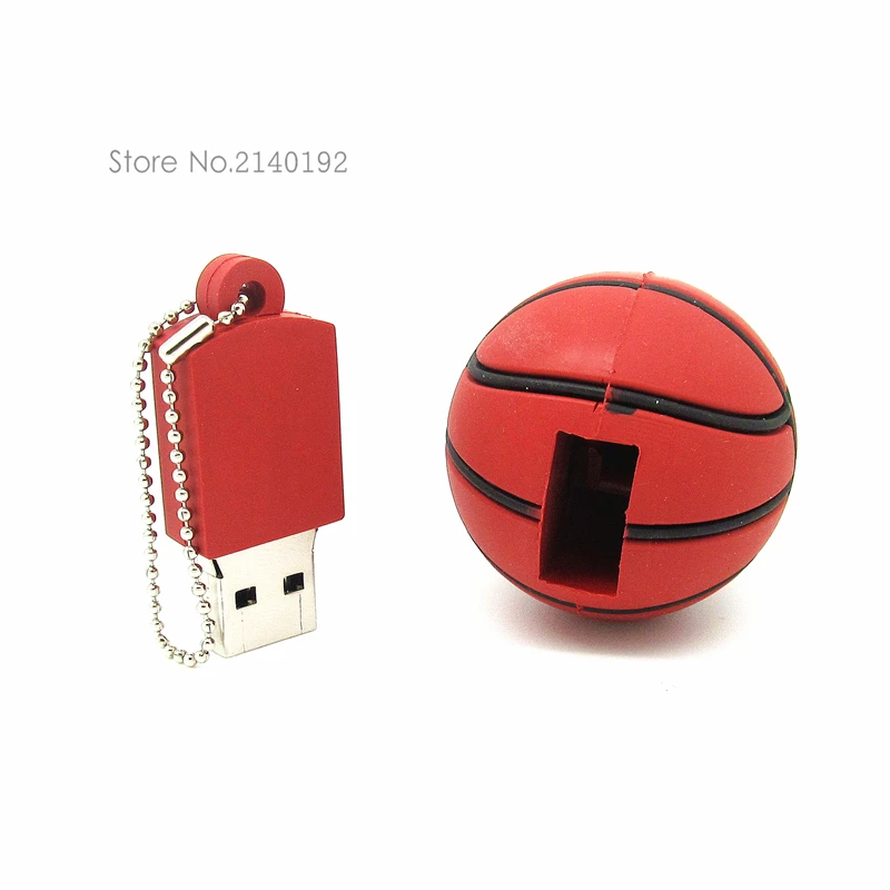 Мультяшный баскетбольный usb флеш накопитель 4 ГБ 8 16 32 Спортивная карта памяти
