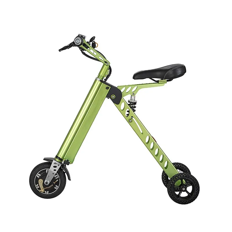 Электрический велосипед 3 колеса электрический скутер Ebike 36 V 300 W мини складной +